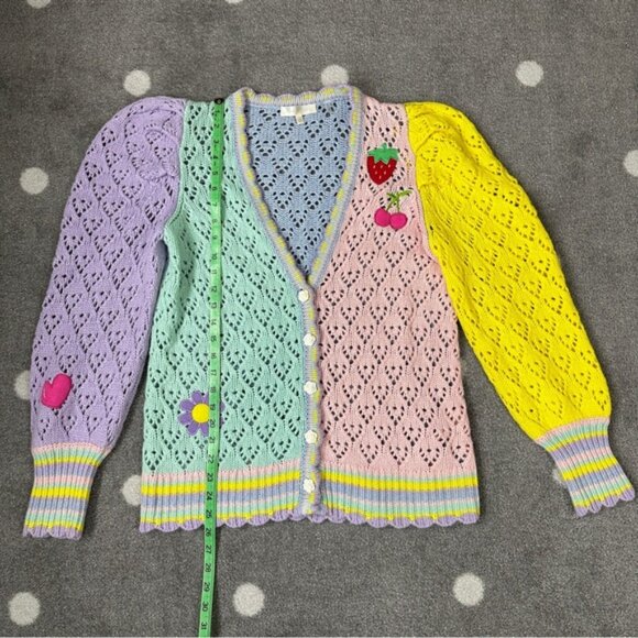 LoveShackFancy Brody Oversized Knit Cardigan - Picture 6 of 13